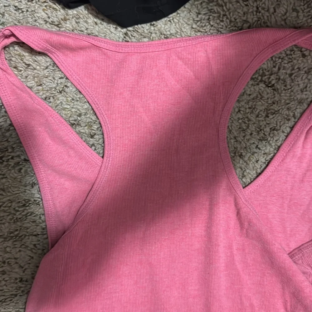 No Boundaries- Pink Sleeveless Backless Tank Top